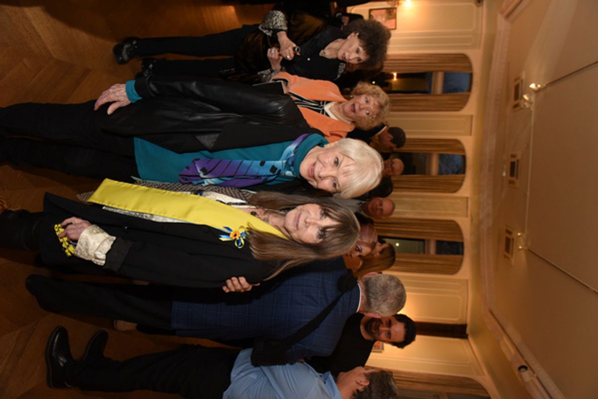 Actors Ellen Burstyn and Lee Grant. at 