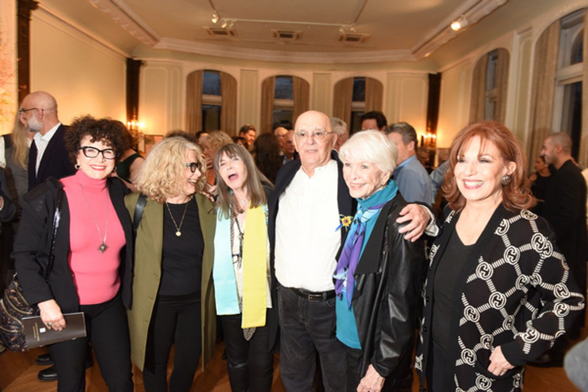 Joseph Feury and Lee Grant welcome guests including Ellen Burstyn and Joy Behar. at 