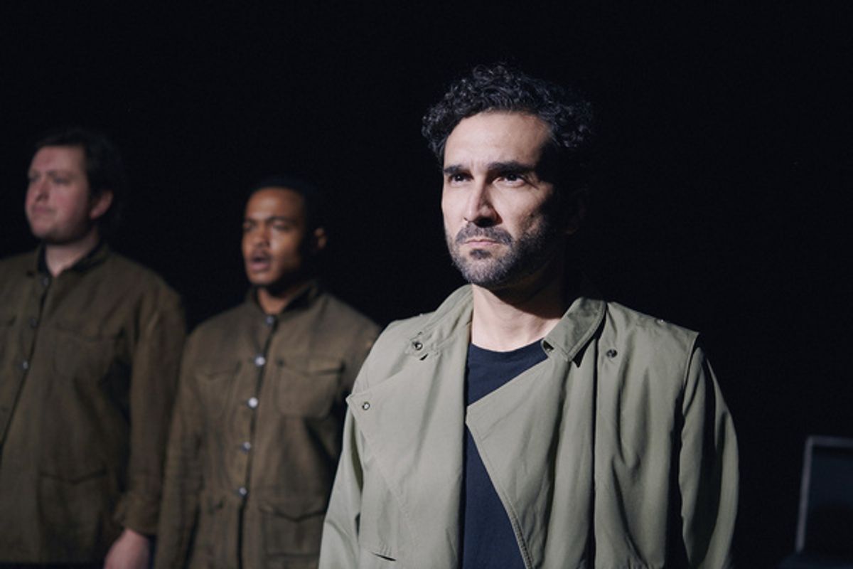 James Clements, Langston Reese and Andr s L pez-Alicea at 