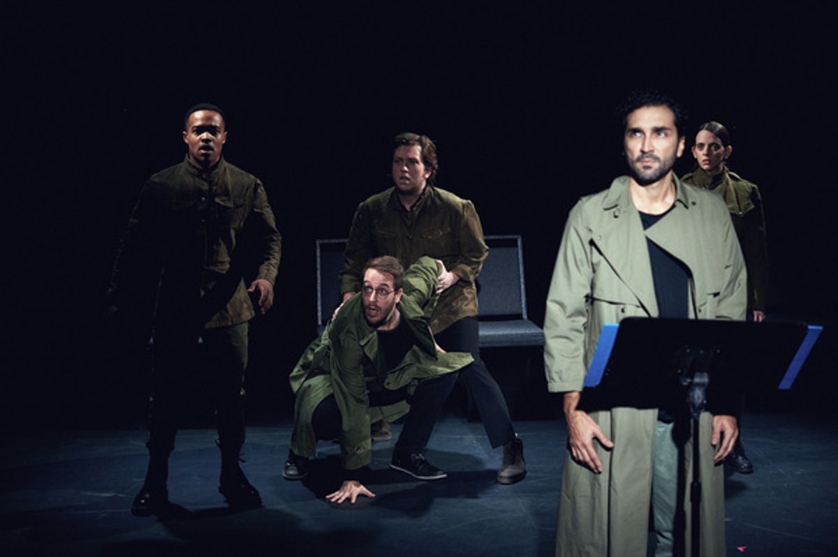 Langston Reese, Sam Hood Adrain, James Clements, Andr s L pez-Alicea and Gabriela Saker at 