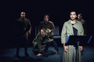 Langston Reese, Sam Hood Adrain, James Clements, Andr s L pez-Alicea and Gabriela Sak Photo