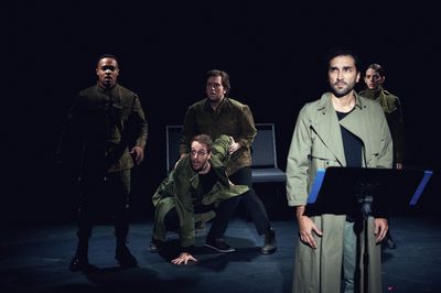 Langston Reese, Sam Hood Adrain, James Clements, Andr s L pez-Alicea and Gabriela Sak Photo