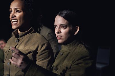Mahalet Dejene and Gabriela Saker  Photo