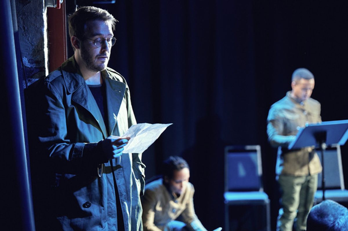 Sam Hood Adrain, Mahalet Dejene and Langston Reese at 