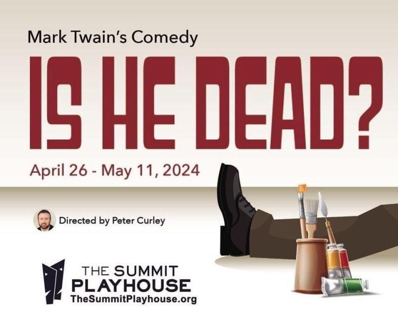 Interview: Director Peter Curley and IS HE DEAD? at Summit Playhouse Interview: Director Peter Curley and IS HE DEAD? at Summit Playhouse Image
