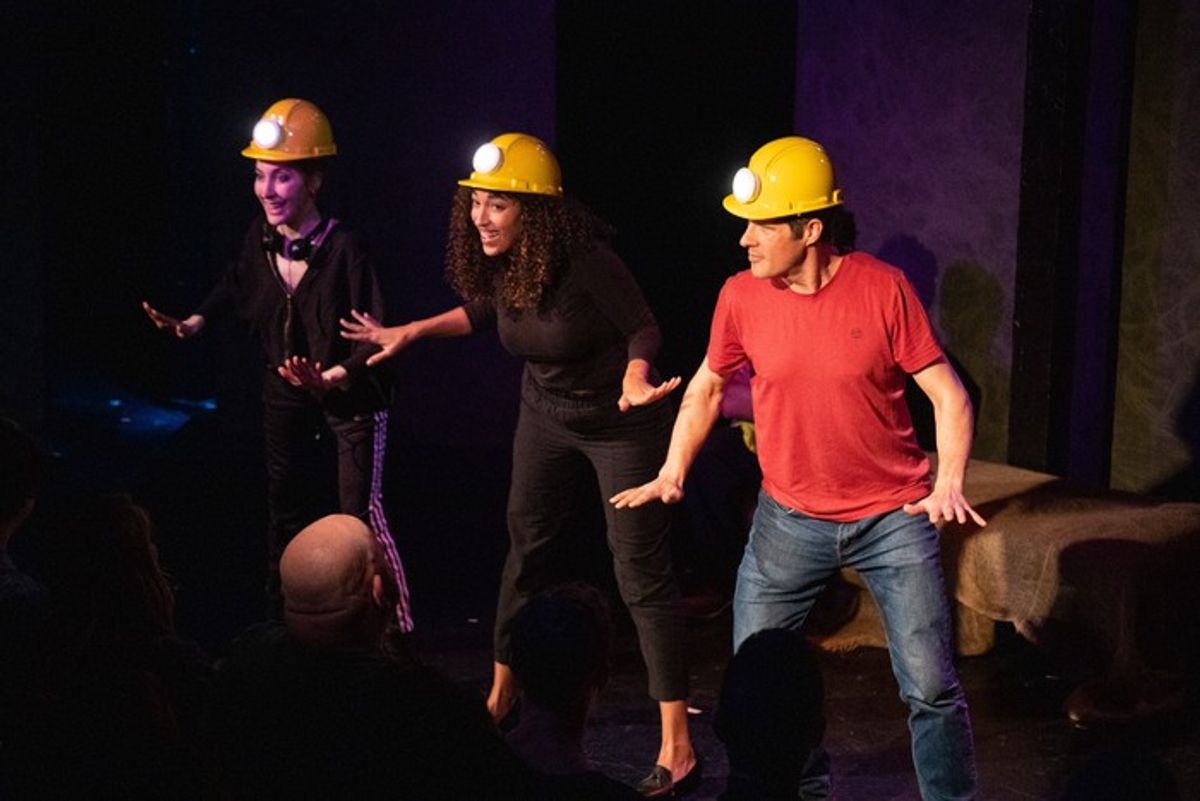 Sarah Natochenny, Tawny Newsome and Rich Sommer at 