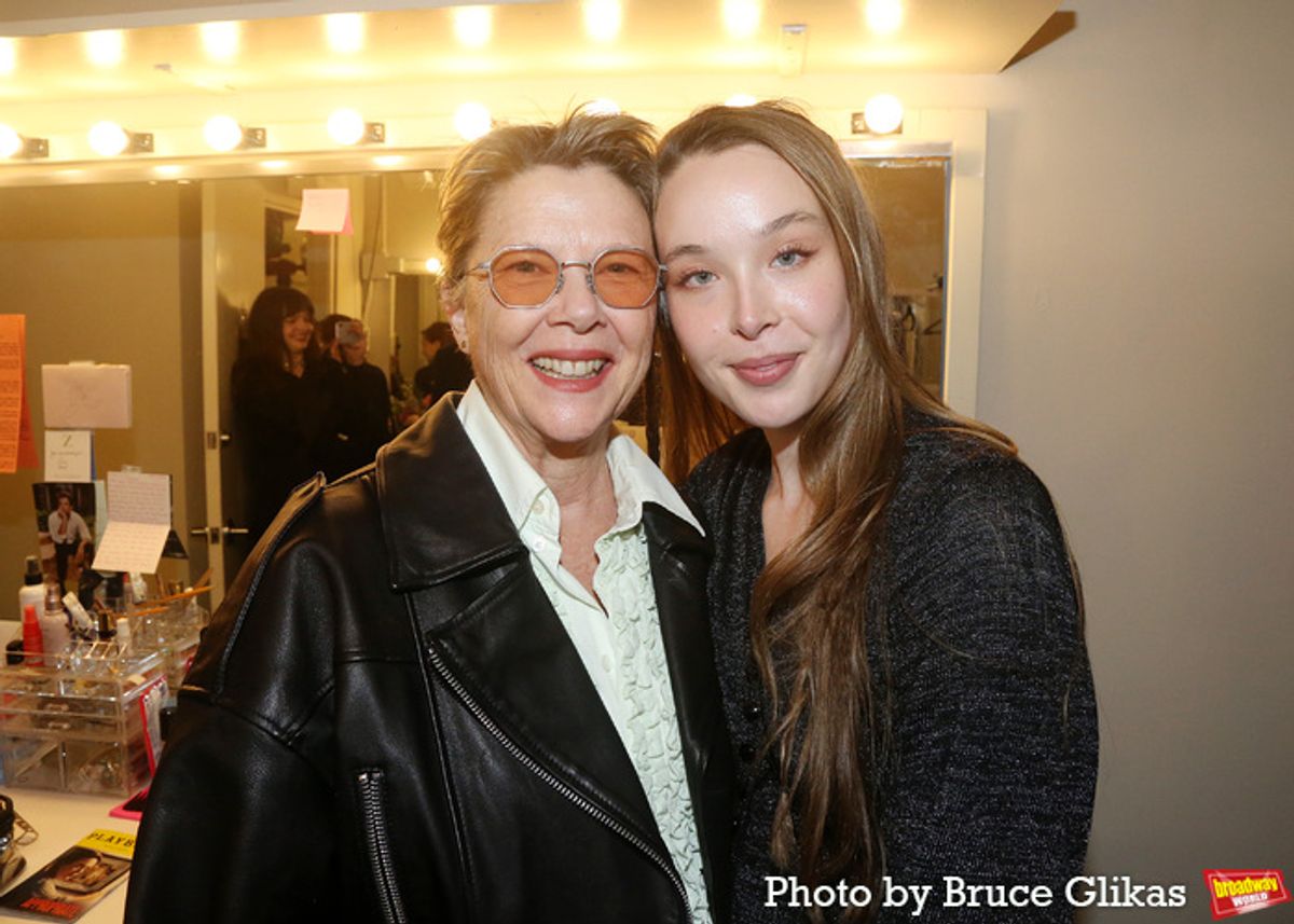 Annette Bening and Ella Beatty at 
