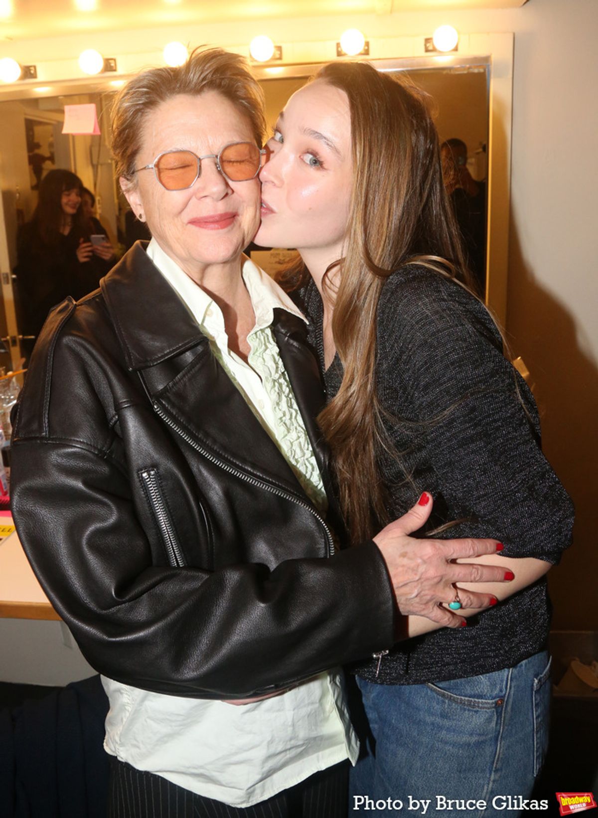 Annette Bening and Ella Beatty at 