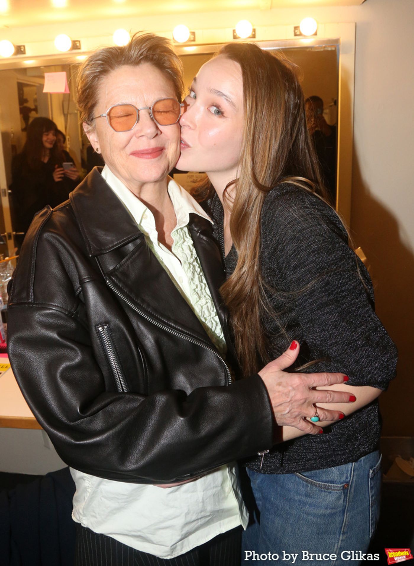 Photos: Annette Bening Visits Daughter Ella Beatty at APPROPRIATE  Image