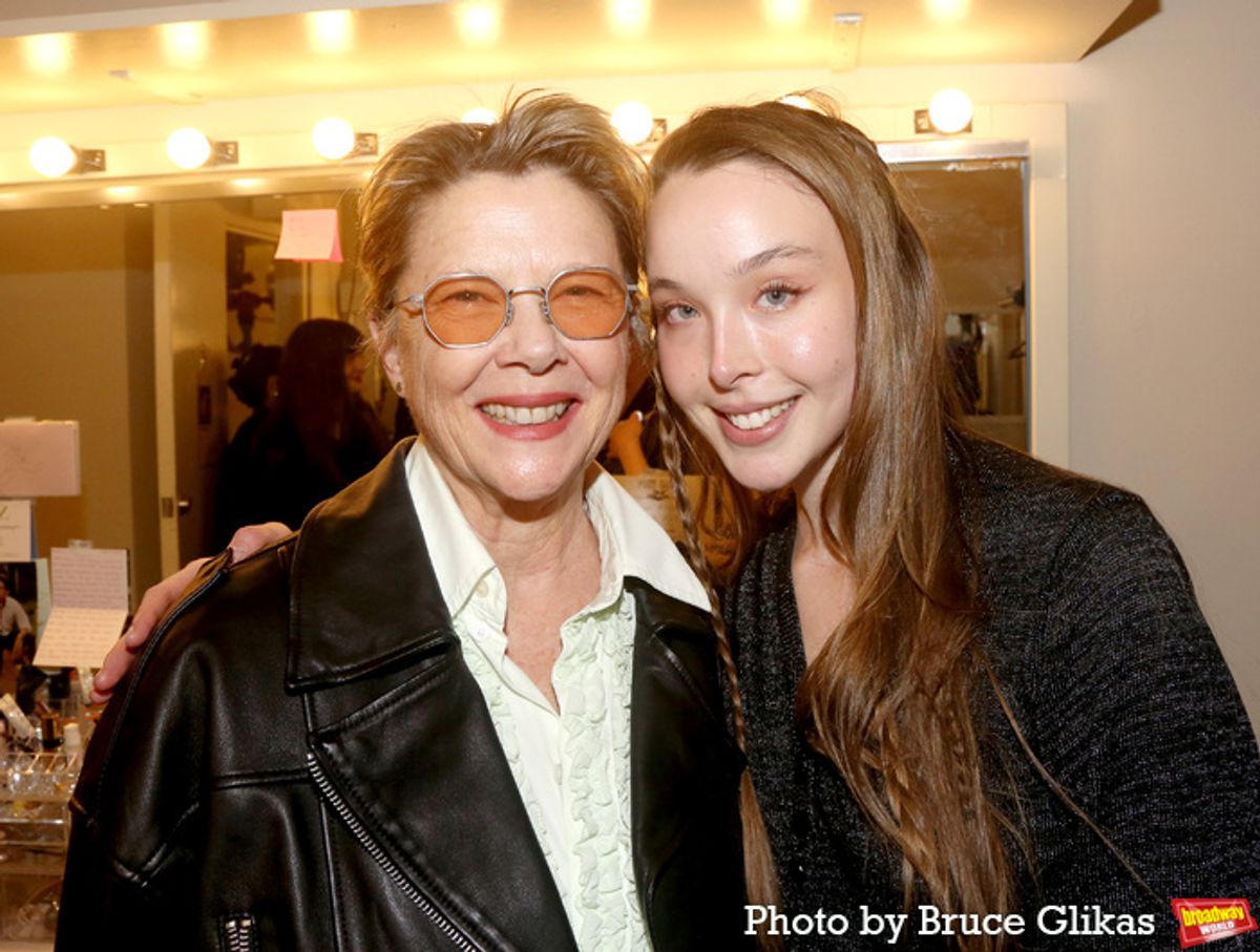 Annette Bening and Ella Beatty at 
