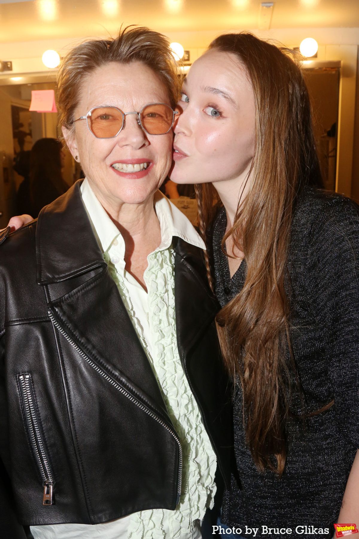 Annette Bening and Ella Beatty at 