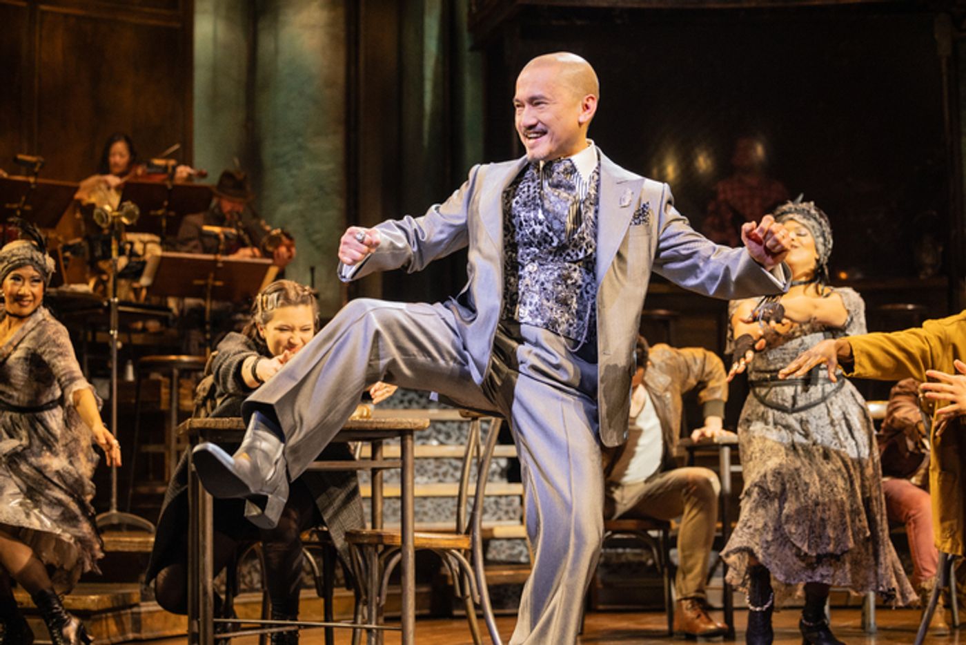 Photos: First Look at Father/Daughter Duo Jon Jon and Isa Briones in HADESTOWN  Image