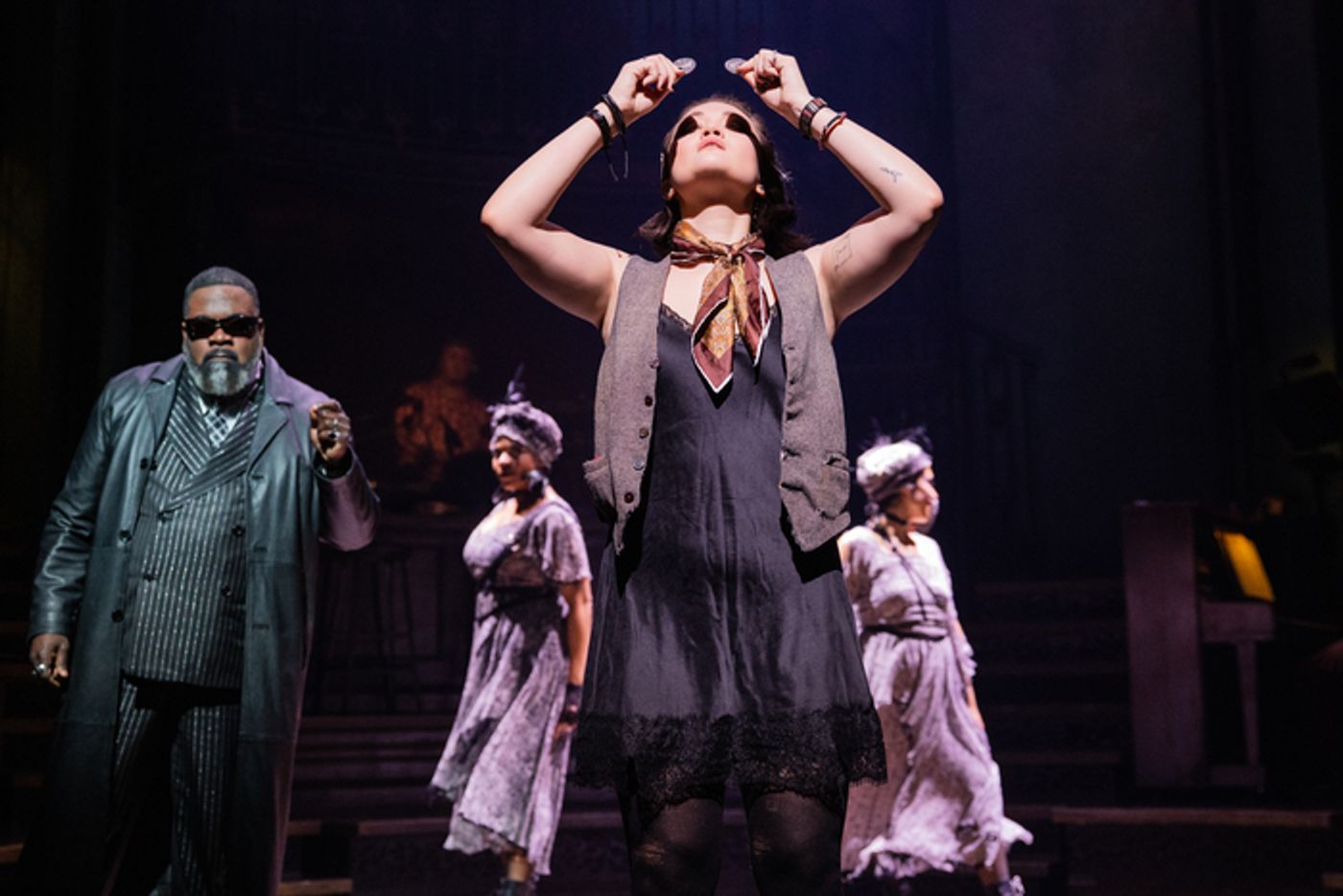 Photos: First Look at Father/Daughter Duo Jon Jon and Isa Briones in HADESTOWN  Image