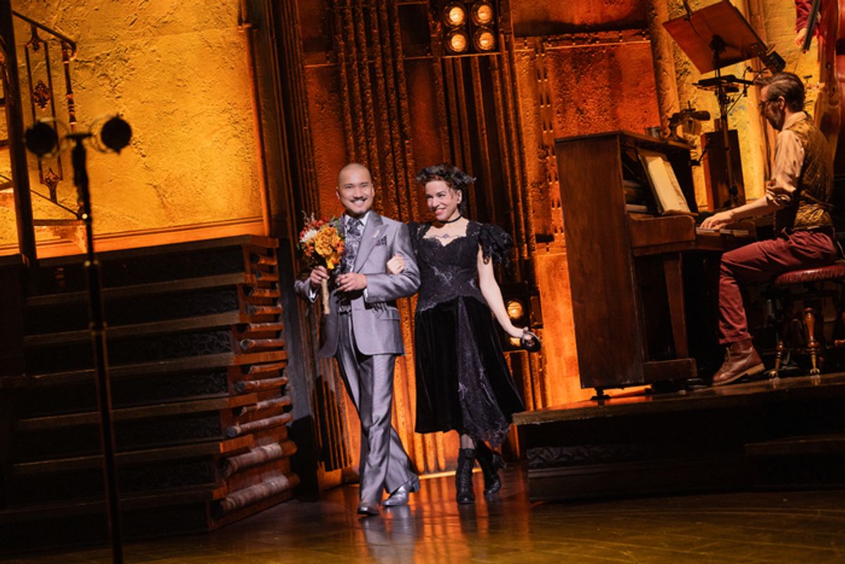 Jon Jon Briones and Ani DiFranco at 