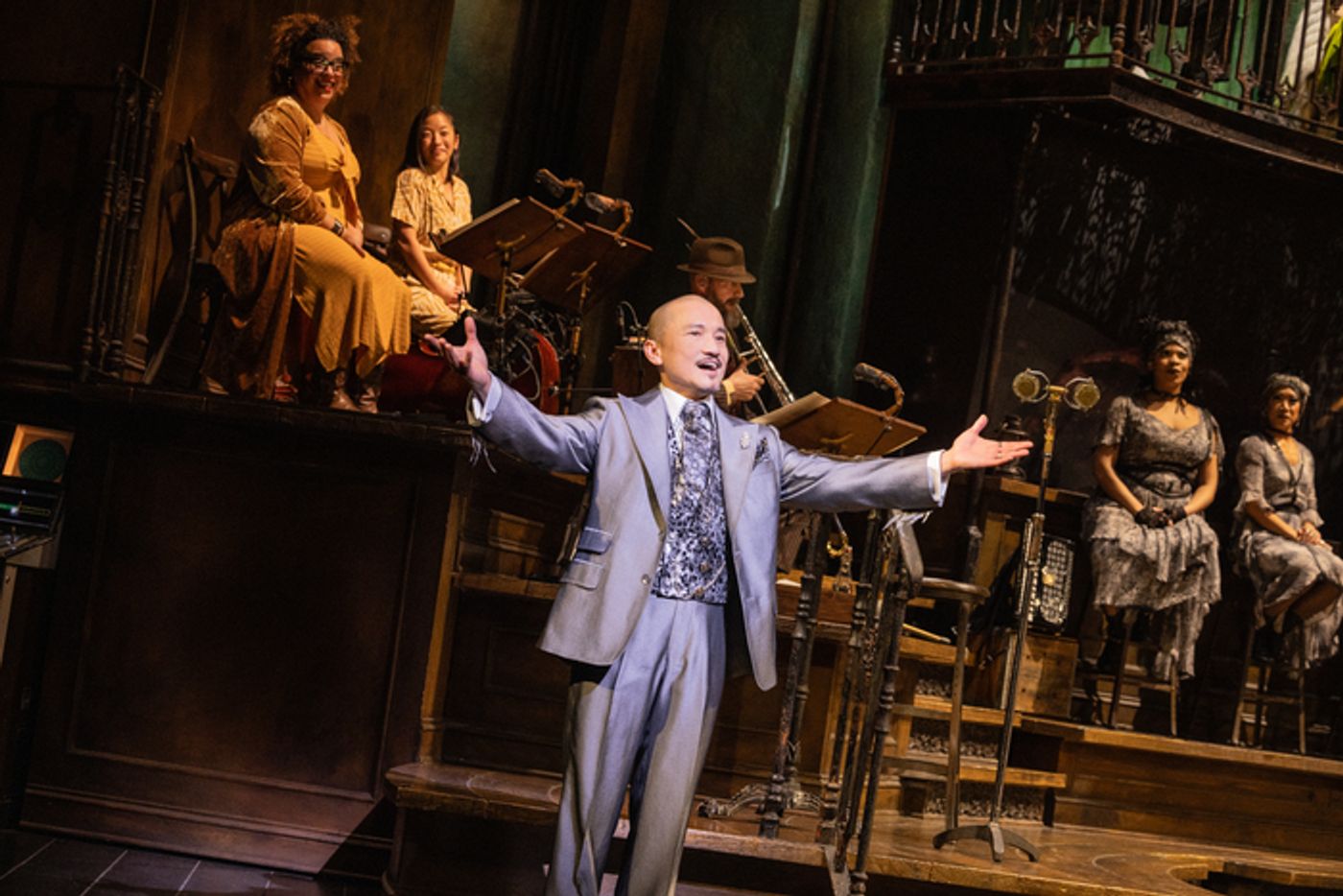 Photos: First Look at Father/Daughter Duo Jon Jon and Isa Briones in HADESTOWN  Image