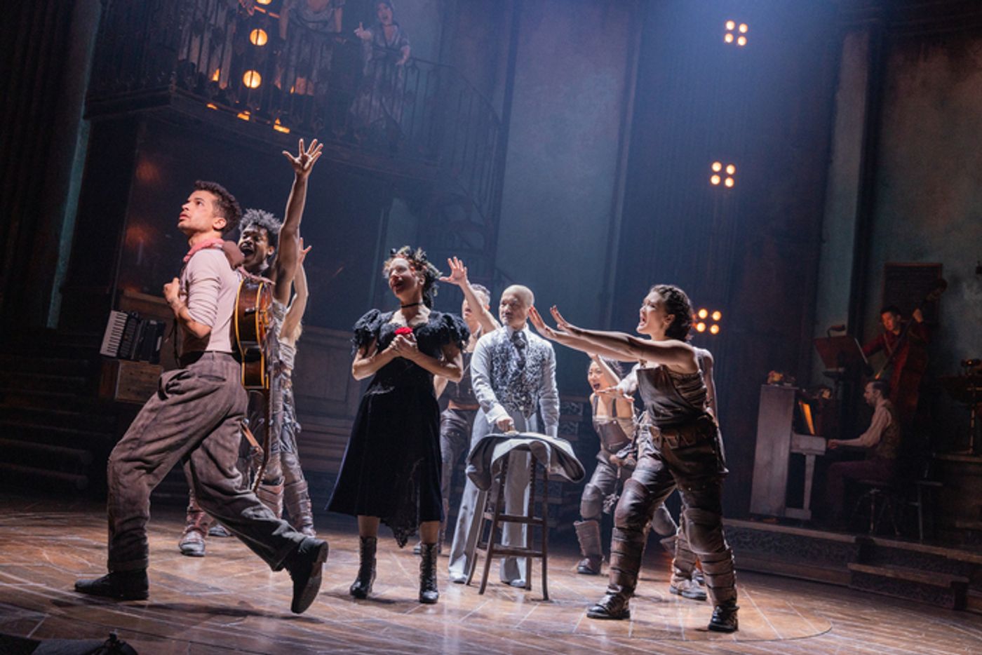 Photos: First Look at Father/Daughter Duo Jon Jon and Isa Briones in HADESTOWN  Image