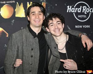 Bobby Conte and Ali Louis Bourzgui @ BroadwayWorld Bobby Conte and Ali Louis Bourzgui Photo