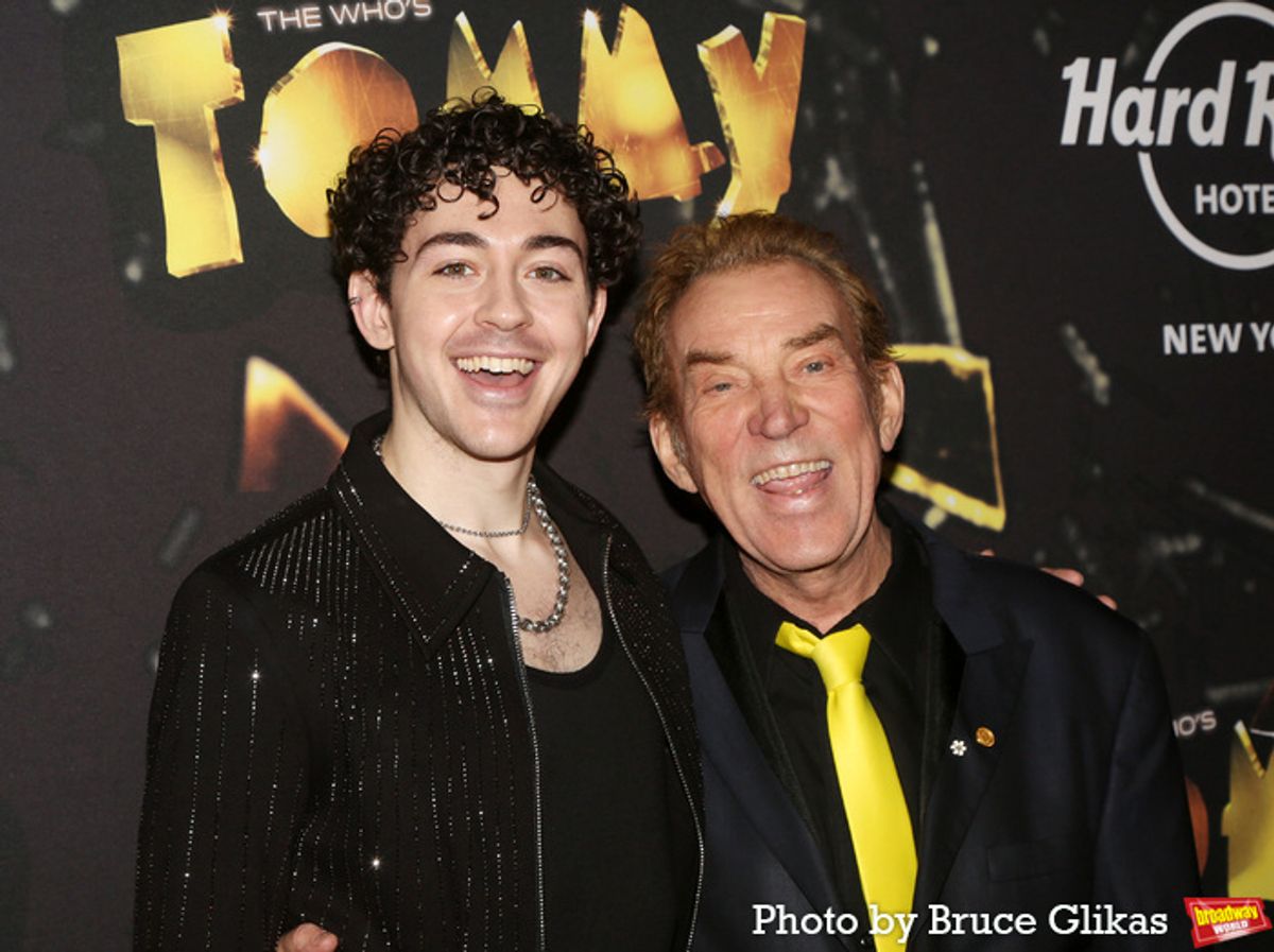 Ali Louis Bourzgui and Director Des McAnuff  at 