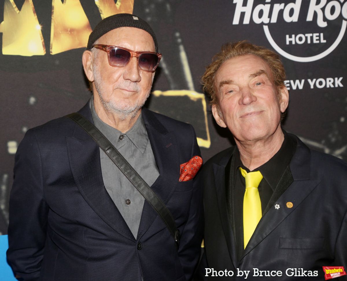 Composer Pete Townshend and Director Des McAnuff at 