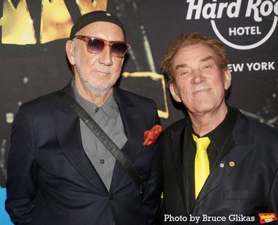 Composer Pete Townshend and Director Des McAnuff Photo