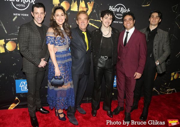 John Ambrosino, Alison Luff, Des McAnuff, Ali Louis Bourzgui, Adam Jacobs and Bobby C Photo
