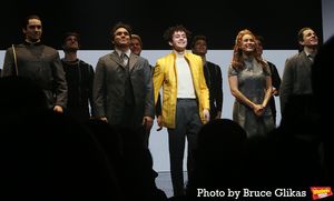 Bobby Conte, Adam Jacobs, Ali Louis Bourzgui, Alison Luff and John Ambrosino  Photo