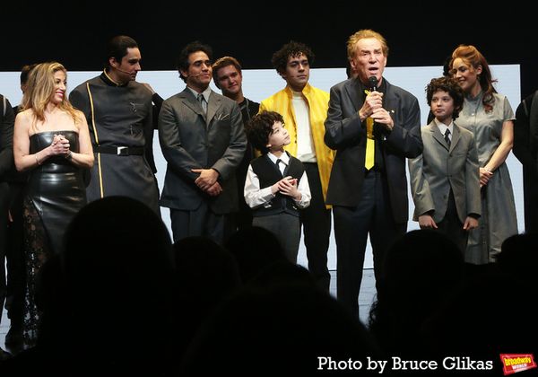 Choreographer Lorin Latarro, Director Des McAnuff and The Cast of 