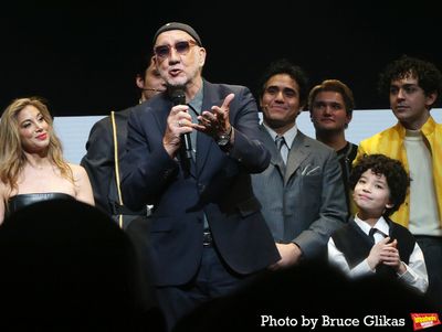 Composer Pete Townshend and The Cast of "The Who's Tommy"  Photo
