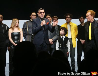 Composer Pete Townshend and The Cast of "The Who's Tommy"  Photo