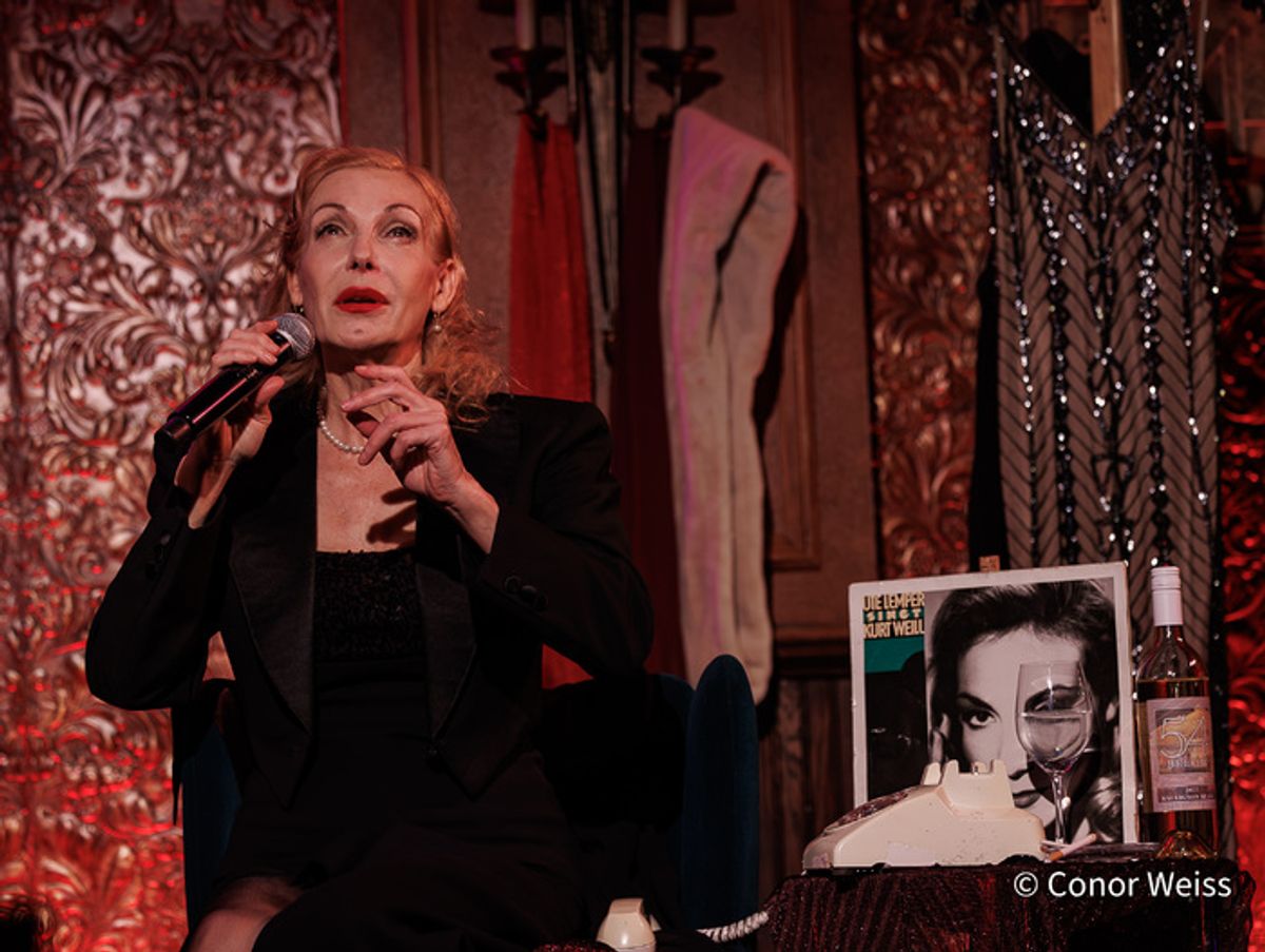 Ute Lemper. Photo credit: Conor Weiss at 