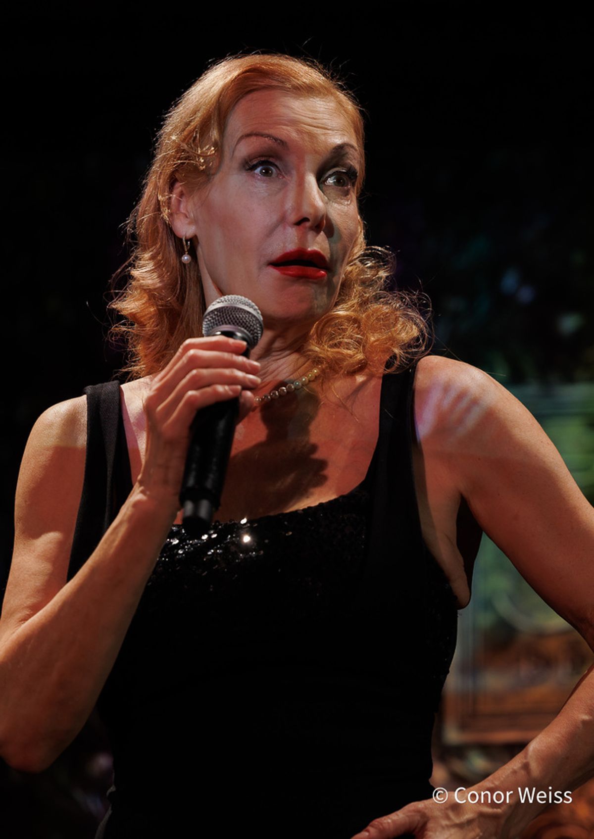 Ute Lemper. Photo credit: Conor Weiss at 