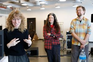 Cate McCrean, Shaun and Abigail Bengson @ BroadwayWorld Cate McCrean, Shaun and Abigail Bengson Photo