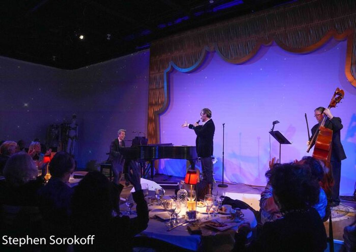 Joseph Thalken, music director & Hugh Panaro at 