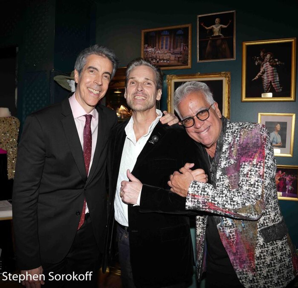 Joseph Thalken, Hugh Panaro, Richard Jay-Alexander at 