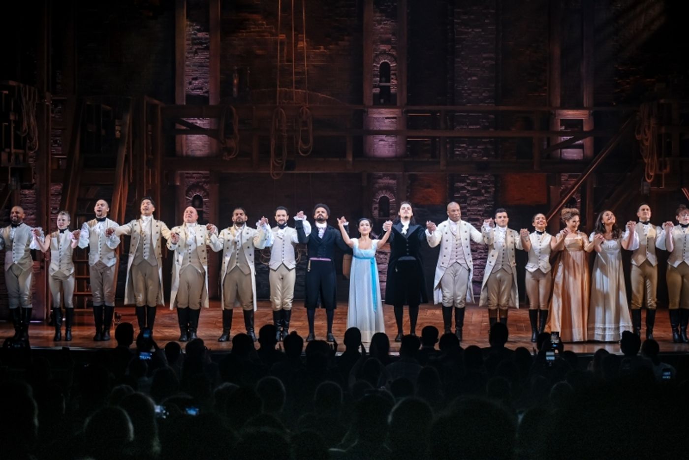 Exclusive: Woods, Abraham, & Hill Make Their Mark in the 'HAMILTON Universe'  Image