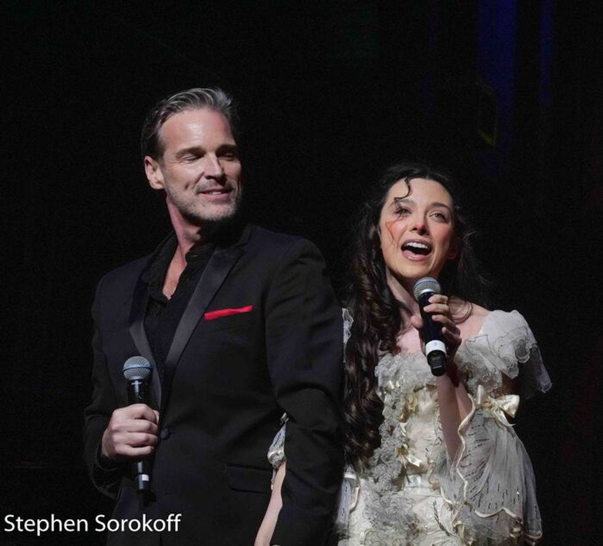 Hugh Panaro & Julia Suriano at 