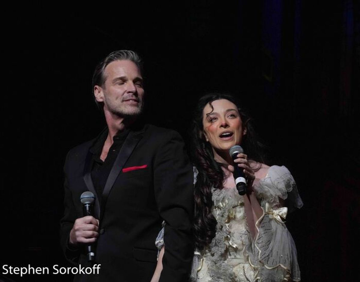 Hugh Panaro & Julia Suriano at 