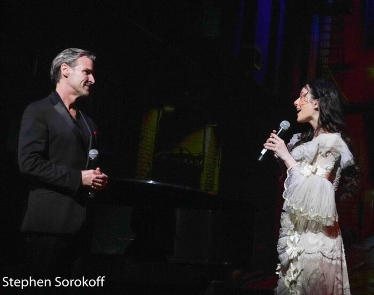 Hugh Panaro & Julia Suriano at 