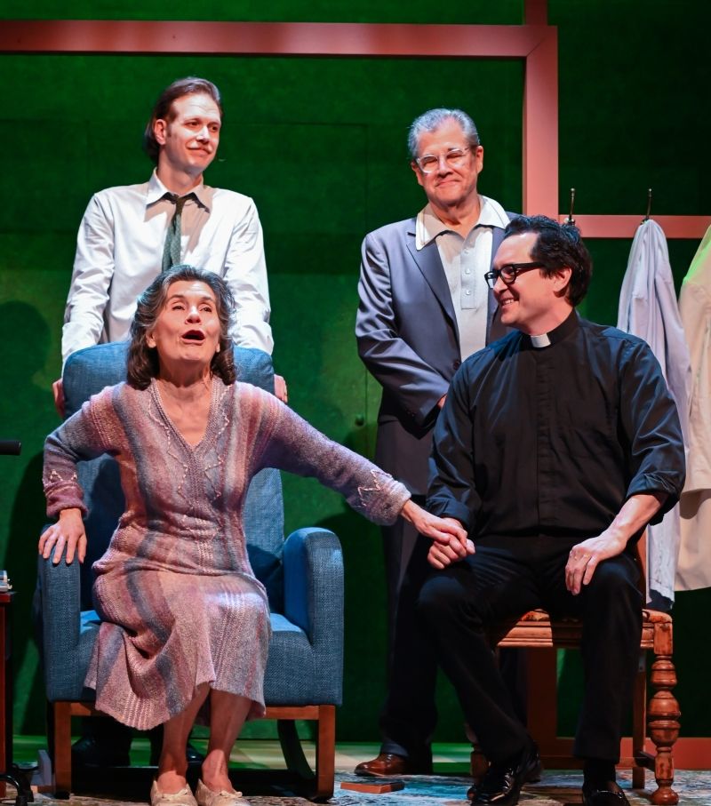 Review: HOW TO WRITE A NEW BOOK FOR THE BIBLE at Taproot Theatre  Image