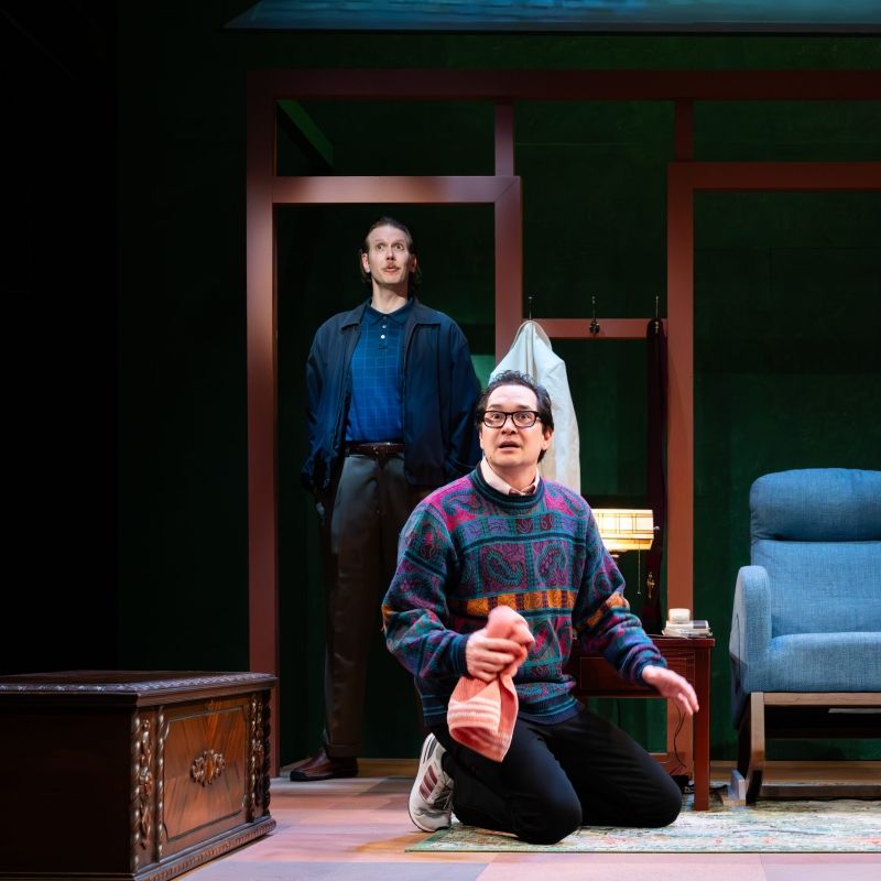 Review: HOW TO WRITE A NEW BOOK FOR THE BIBLE at Taproot Theatre  Image