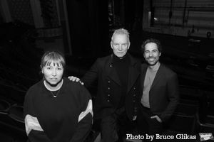 Kate Prince, Sting and Alex Lacamoire Photo