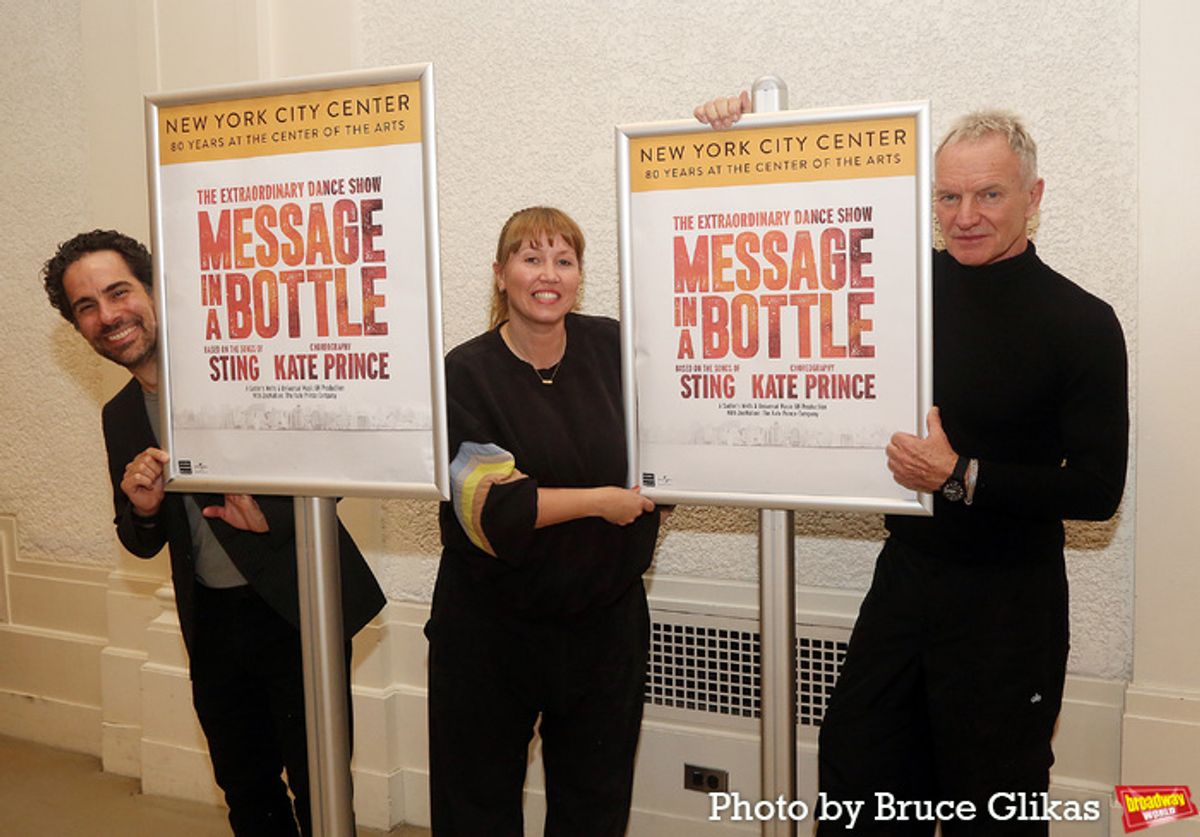 Alex Lacamoire, Kate Prince, Sting  at 