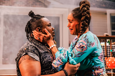 Marcel Spears and Niki Crawford  Photo