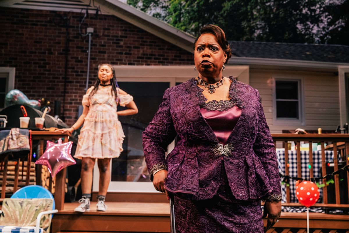 Adrianna Mitchell and Benja Kay Thomas at 