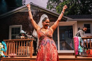 Nikki Crawford and Marcel Spears Photo