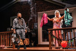 Marcel Spears and Nikki Crawford Photo