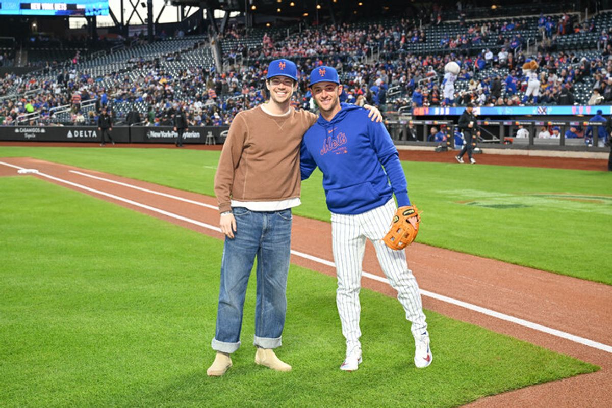 Grant Gustin and Zack Short at 