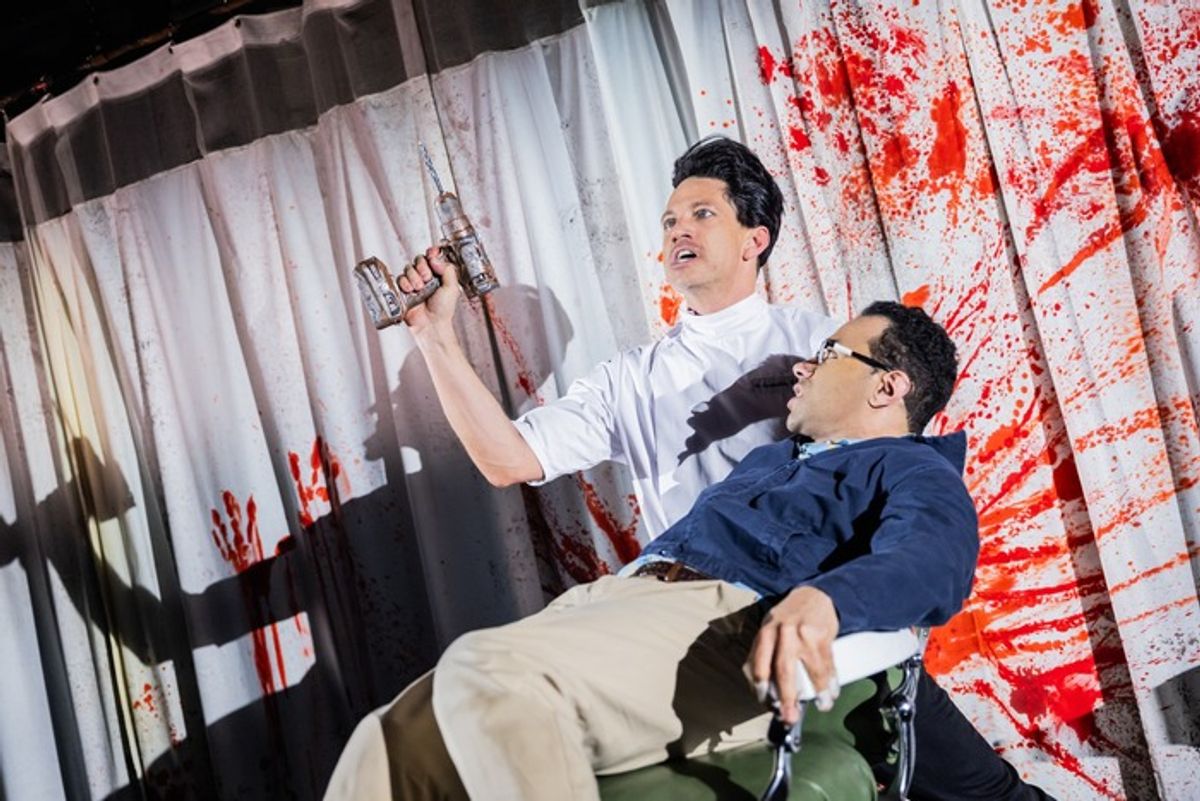 James Carpinello and Corbin Bleu at 