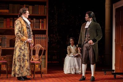 Gabriel Ebert, Sheria Irving, and Alano Miller  Photo