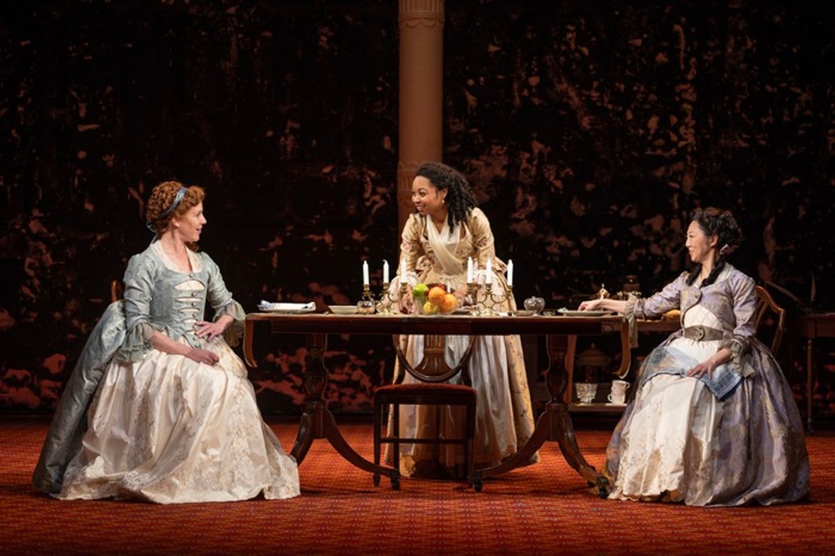 Kate Nowlin, Sheria Irving, and Sun Mee Chomet  at 